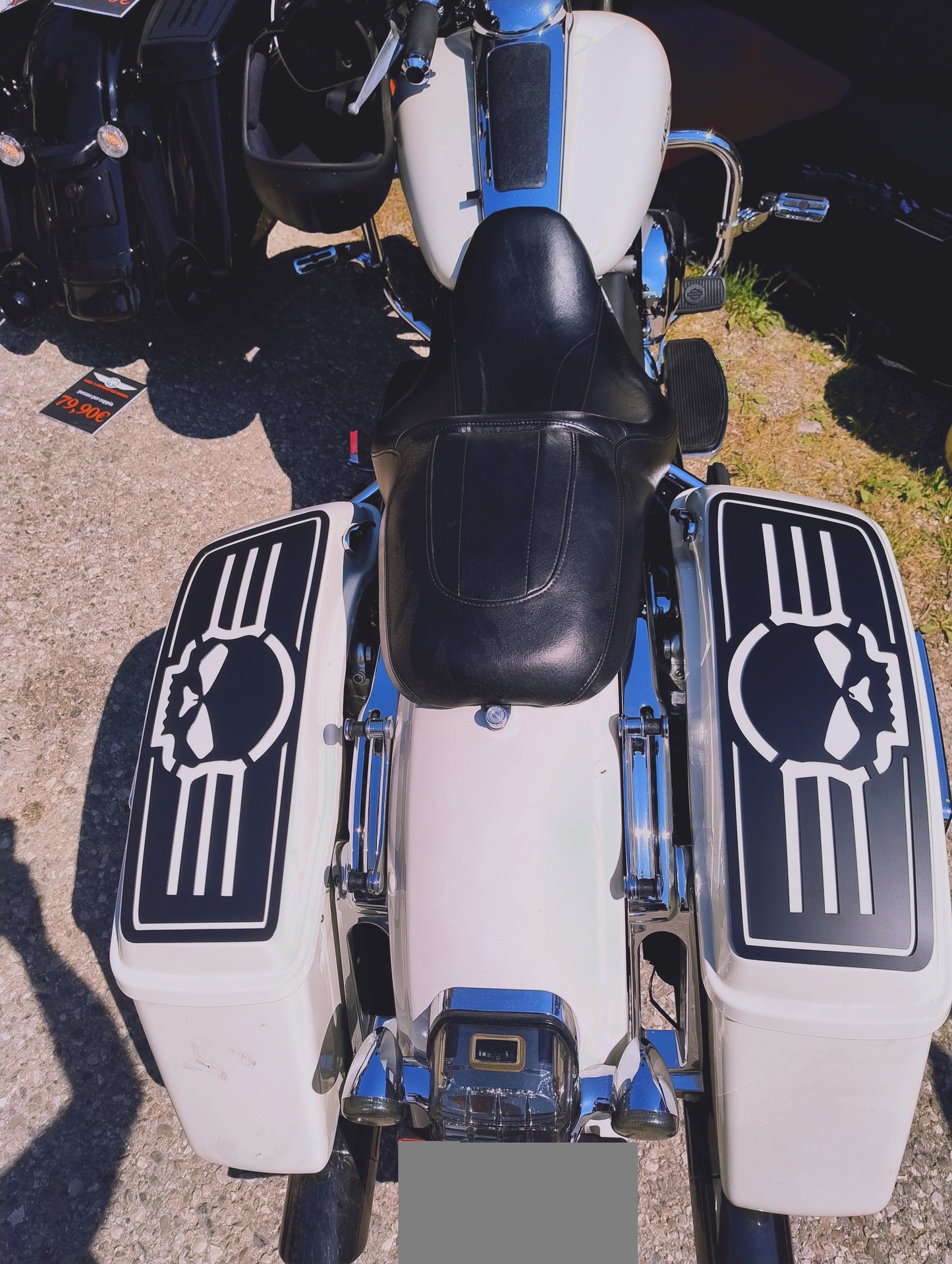skull design for Harley-Davidson