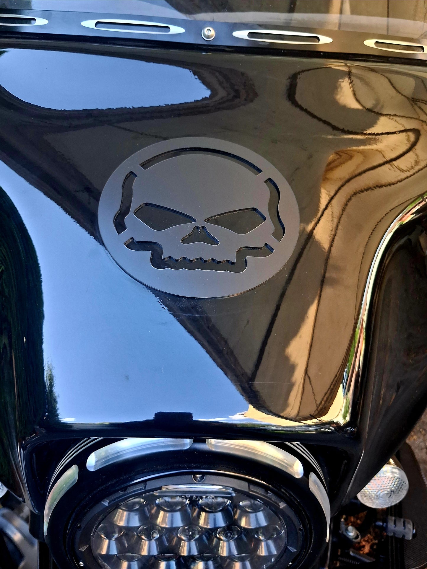 SKULL decoration for HARLEY-DAVIDSON