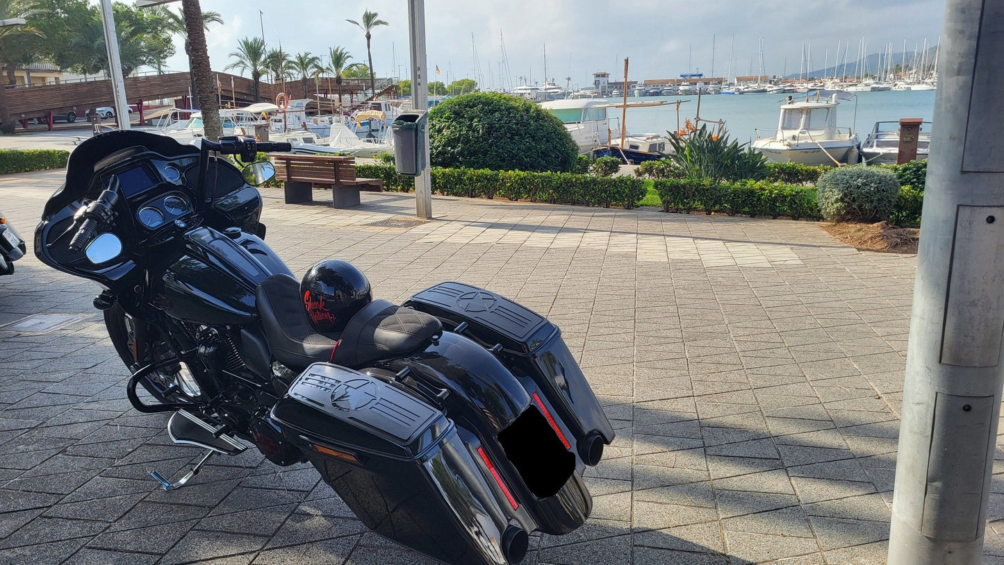 US ARMY STAR excellent lid covers for Harley-Davidson
